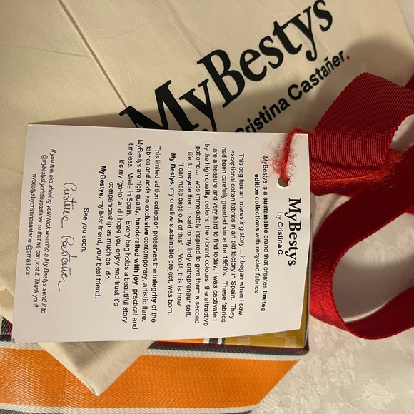 Cristina Castaner Large Tote Bag. My Bestys - Picture 5 of 8